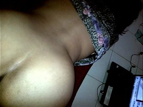 Indonesian Mami big ass and wet pussy hit by big dick doggystyle